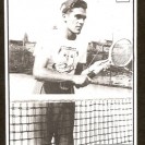 Voici le tennisman Gaétan Bégin en 1950.